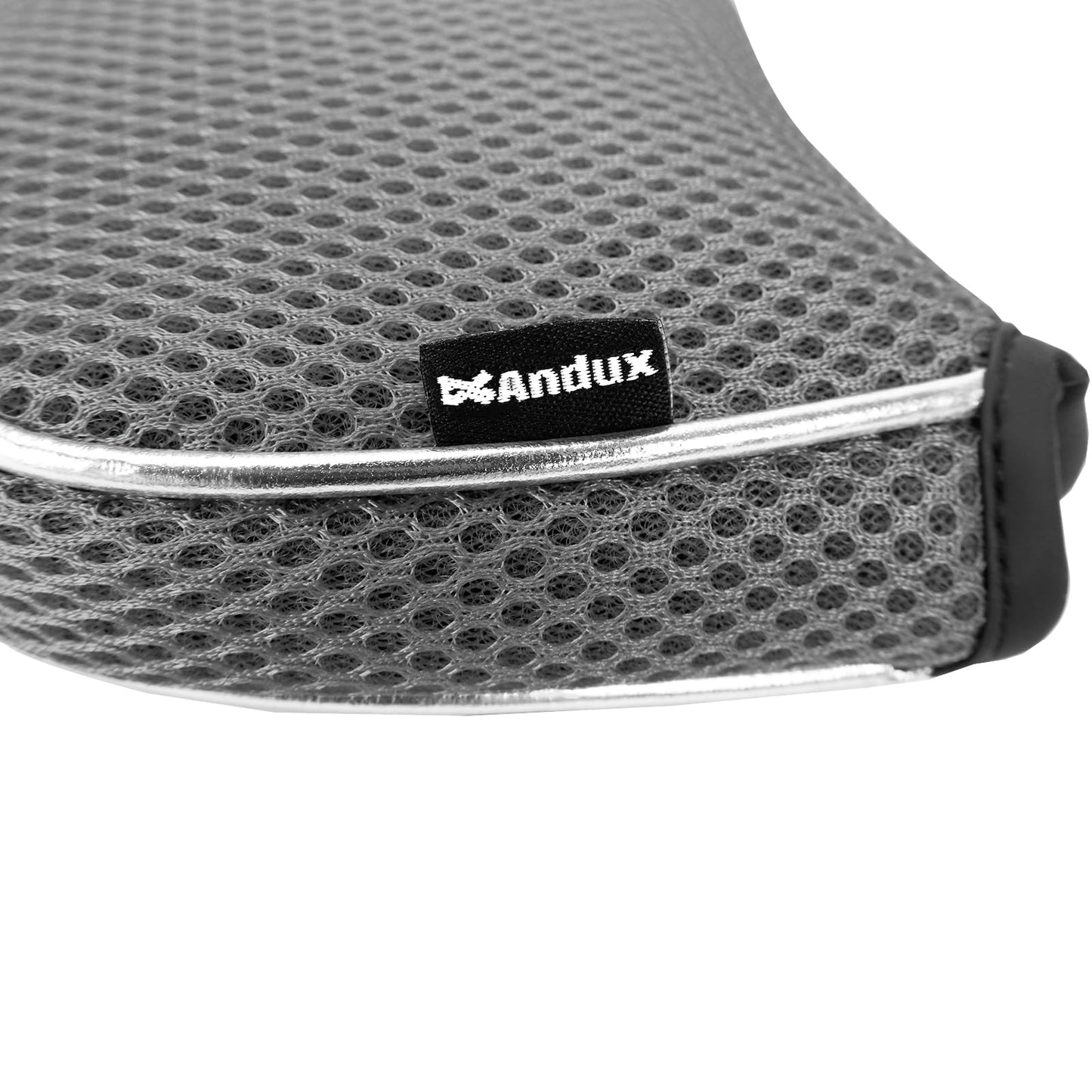 Andux Putter Cover Golf Putter Head Covers for Low Center Shaft Putter MT/TG23, Square Gray