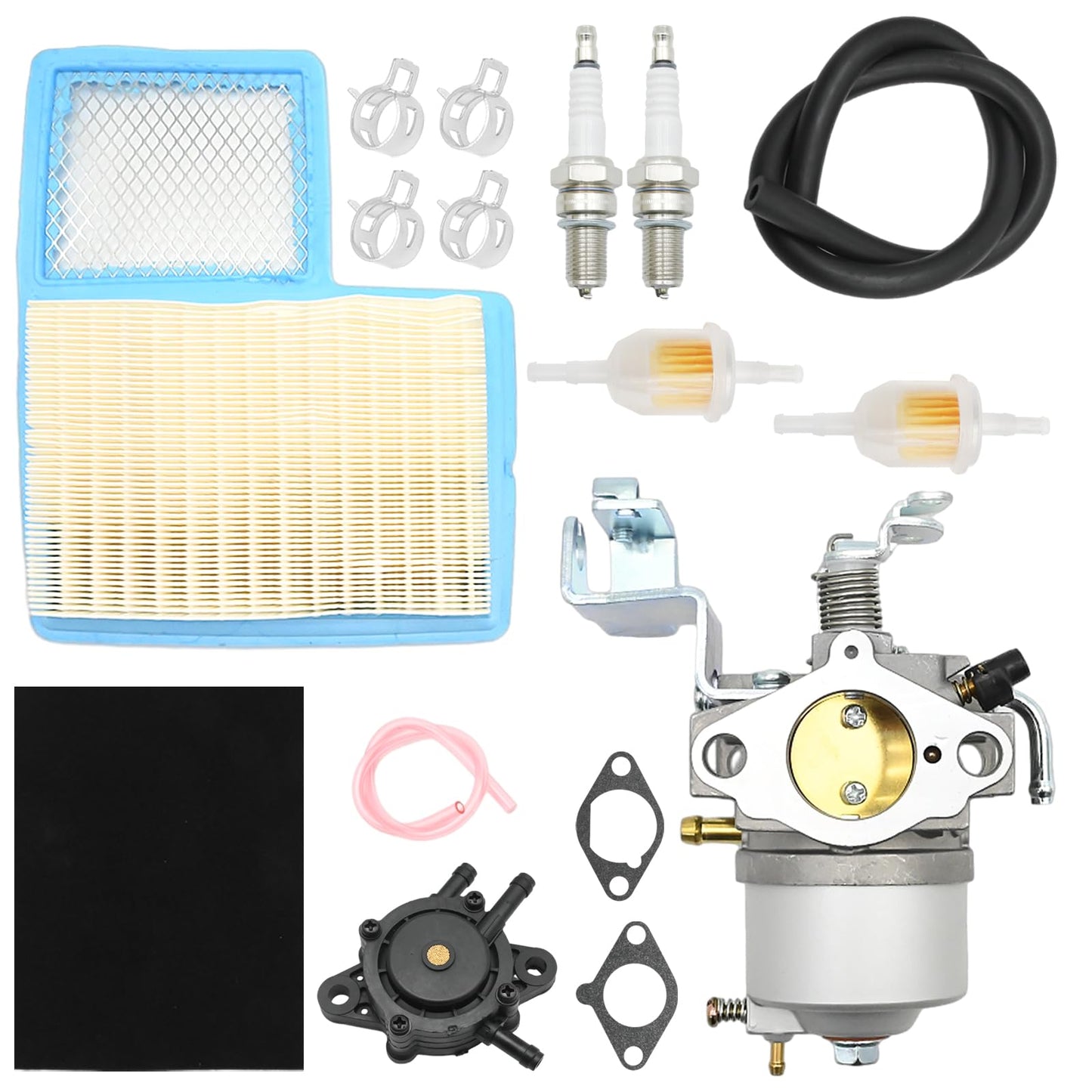 Aynaxcol JN6-14101-14 JN6-14101-15 Carburetor Carb Replacement for Yamaha Golf Cart G16 G17 G18 G19 G20 G21 1996-2002 4 Cycle Engine Tune Up Kit JN6-14101-10 JN6-14101-00 JN6-13567-00 JN3-14101-00