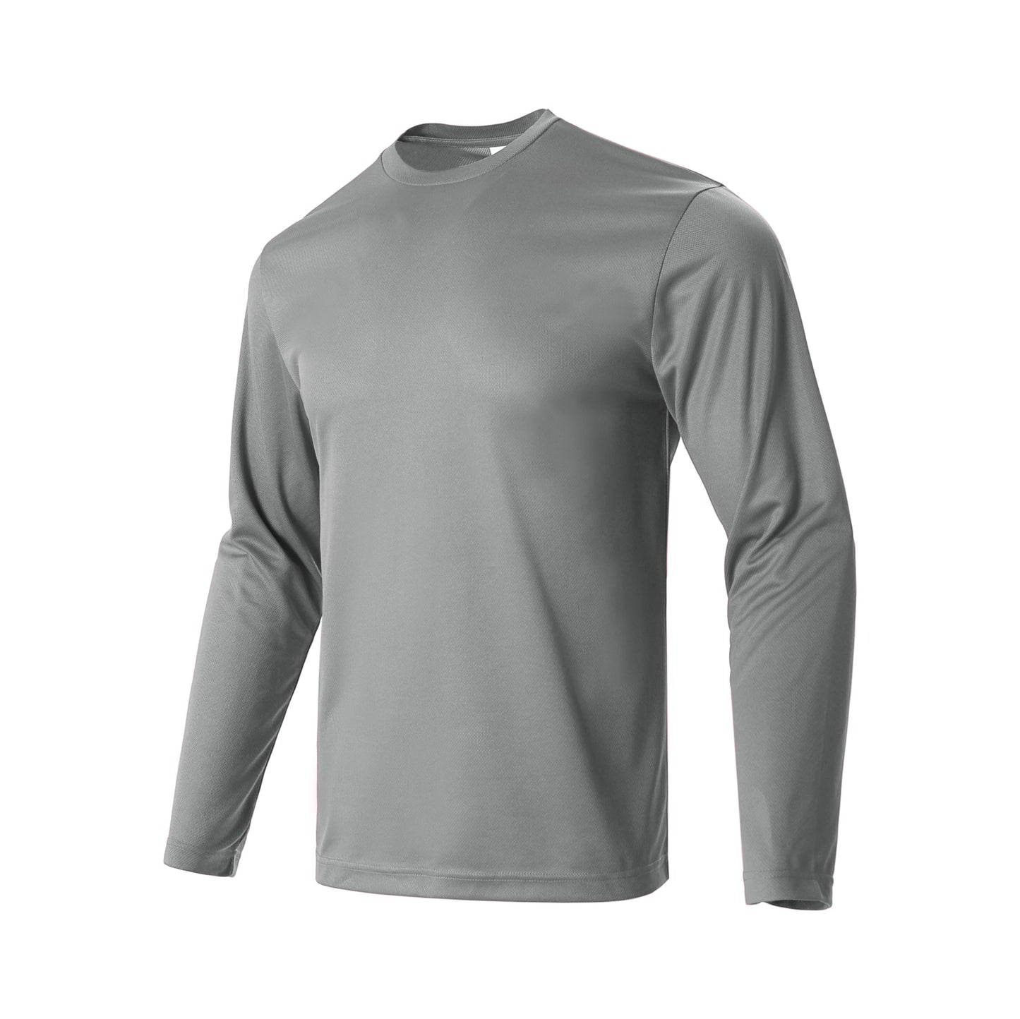 Yasumond UPF50+ T-Shirts Pack Breathable Quick Dry Athletic Classic Long Sleeve Crew Neck Sun Protection Tee Shirt for Men