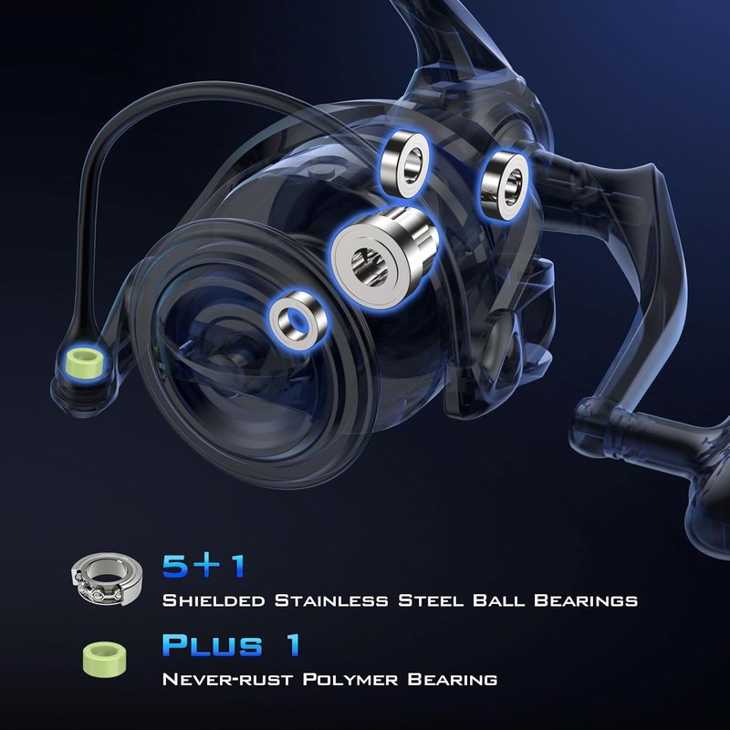 KastKing Kapstan Elite Saltwater Fishing Reel - 55LB Max Drag, IPX6 Waterproof & Corrosion-Resistant Design | Perfect Gift for Anglers