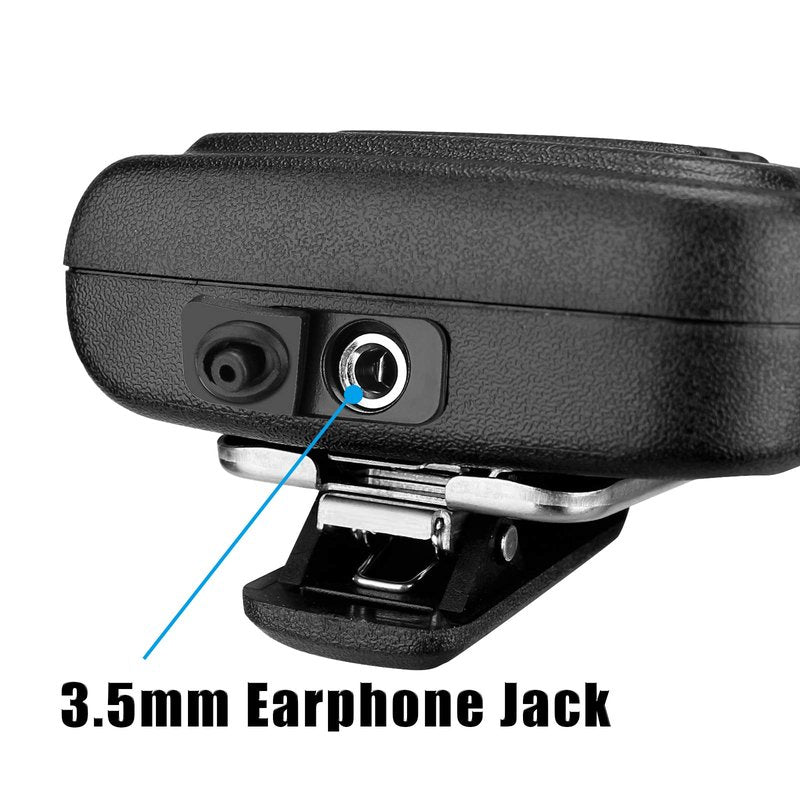 Retevis Heavy Radio Microphone,IP54 Waterproof Shoulder Mic,Police Walkie Talkie Mic,for RT22 H777 RT21 RT68 RT86 RT85,Compatible with BAOFENG UV-5R BF-F8HP UV-5G Plus 5RM BF-888S Kenwood BTECH(1Pack)