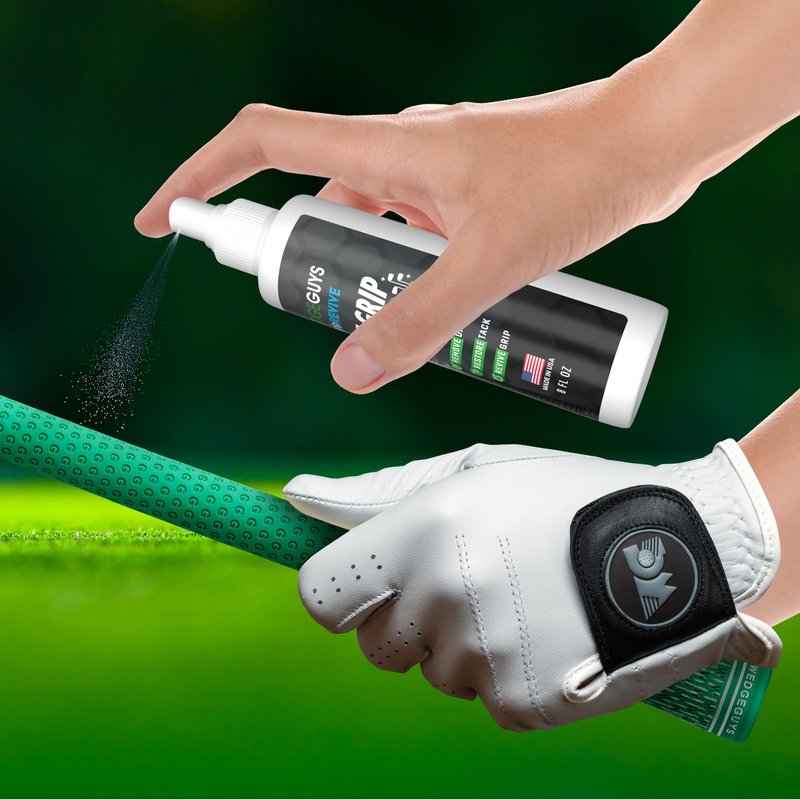 Wedge Guys Golf Grip Cleaner - GripRevive - Restore & Enhance Traction for All Golf Grips - Safe Formula for Improved Performance - Easy to Use Golf Grip Cleaning Solution