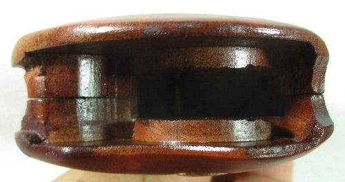 Smooth Industries Wood Grips for Colt Python Revolver Gold Medallion, New