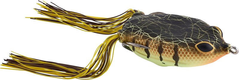 Berkley Hollow Body Frog Fishing Bait - Realistic Design for Bass Fishing | 3" Green Color