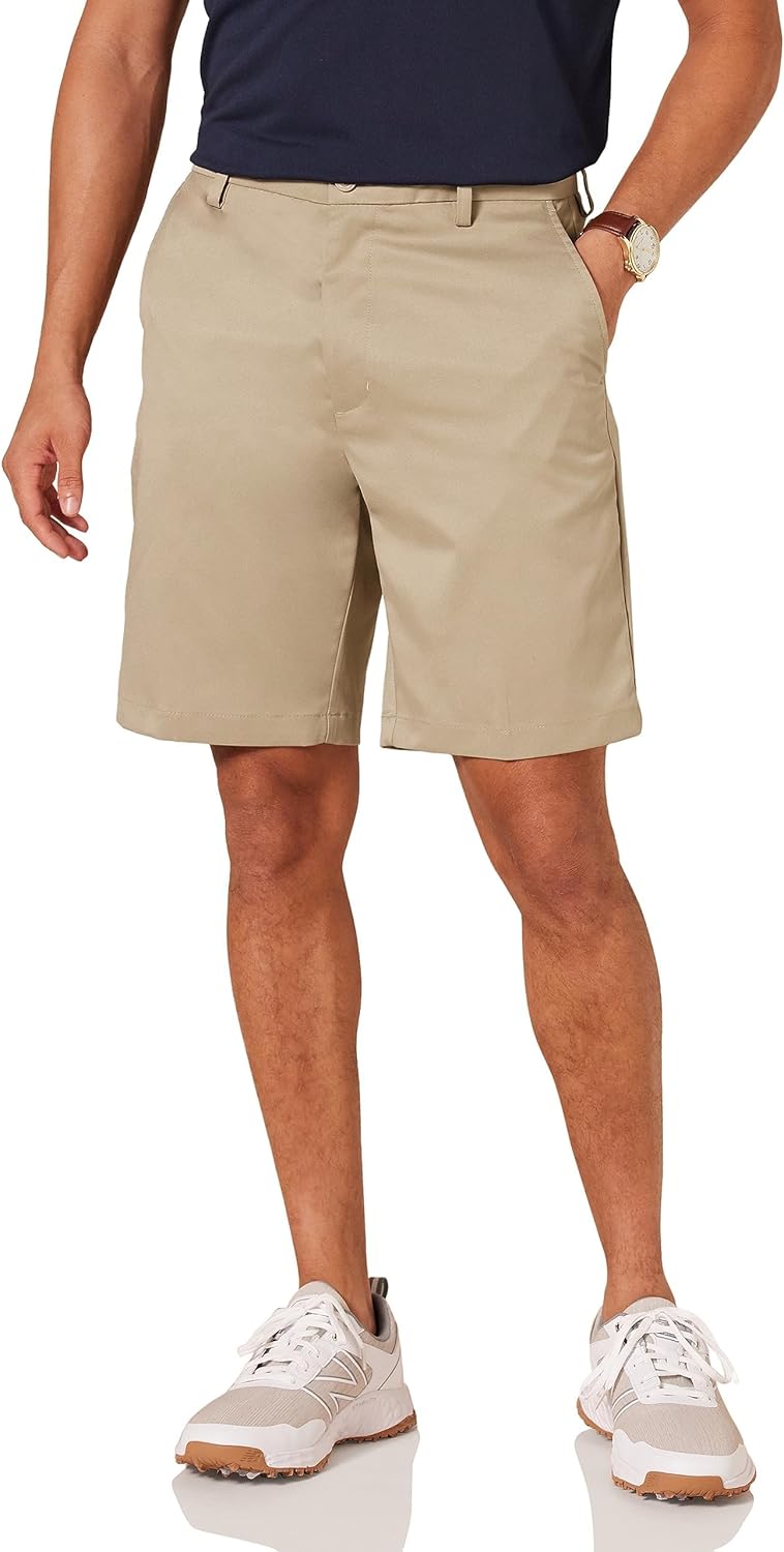 Men's Classic-Fit Stretch Golf Shorts - Moisture-Wicking Fabric | Active Waistband, Multiple Colors Available