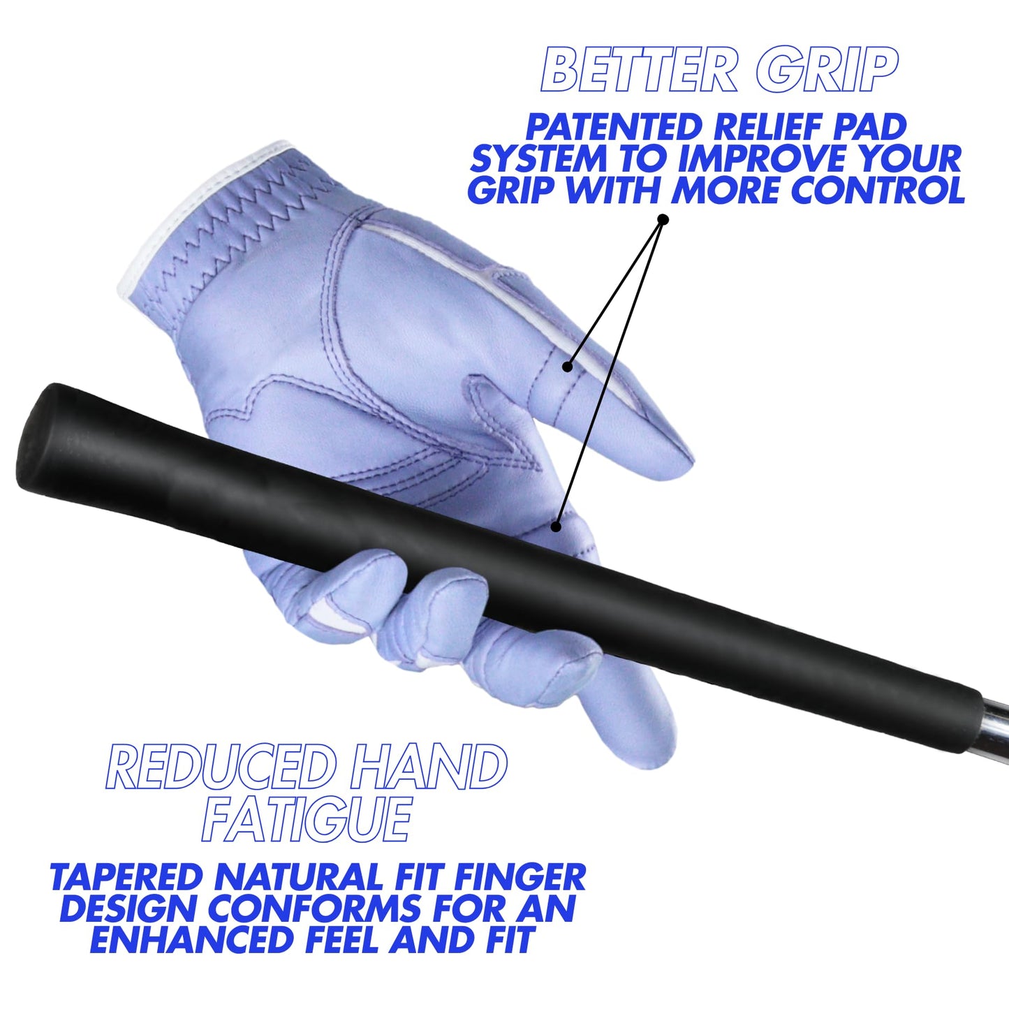 Bionic Women's StableGrip with NaturalFit 2.0 Golf Glove (Medium, Right)