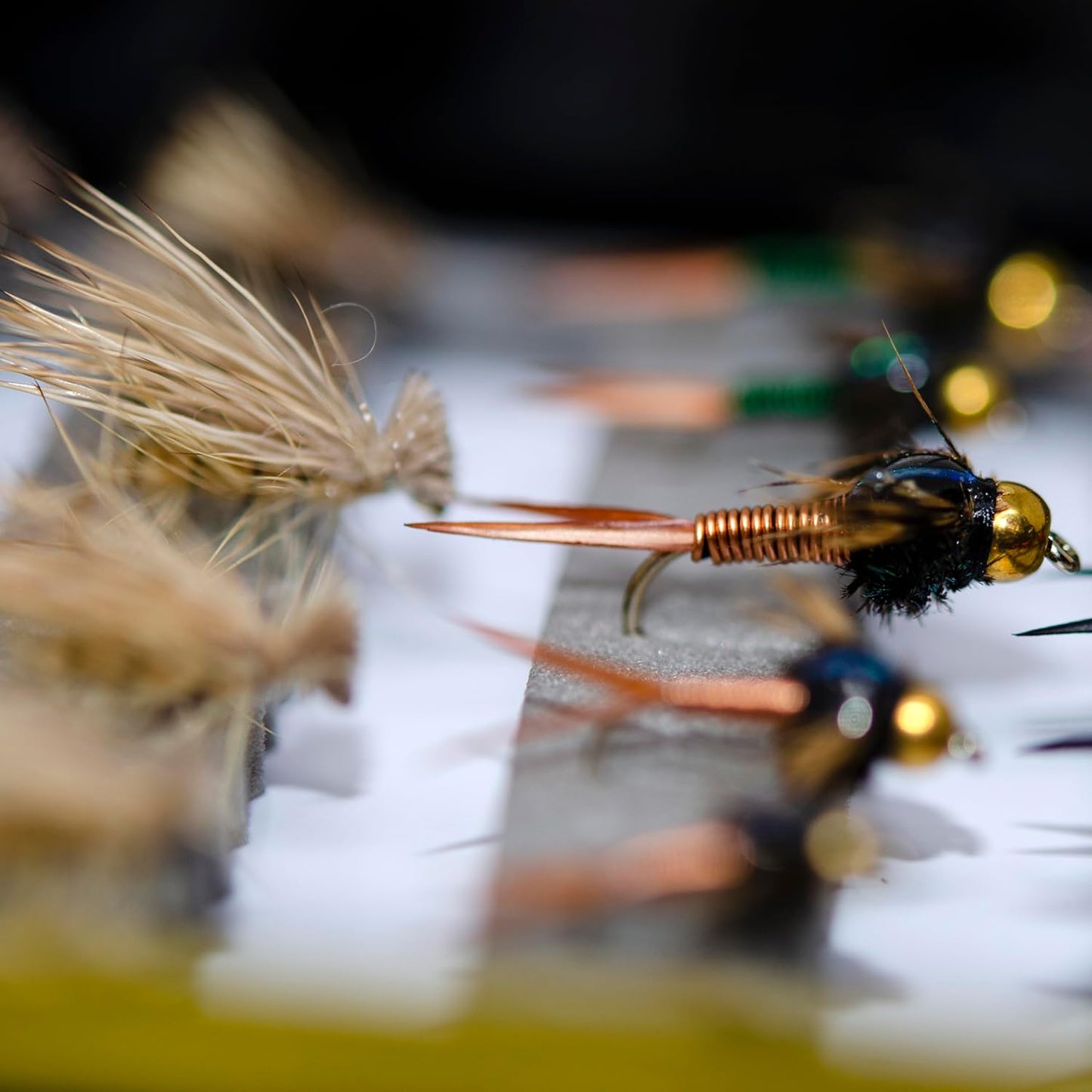 Premium Hand Tied Fly Fishing Flies Assortment - 24/48/66/72 Flies | Includes Fly Boxes & Lures for Trout, Bass