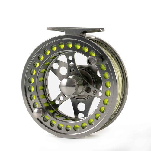 ANGLER DREAM Fly Fishing Reel wih Line Combo WF Floating Line 8WT Fly Reel Preloaded Fly Line Spool 9/10WT Large Arbor CNC Machinesed Fly Reel