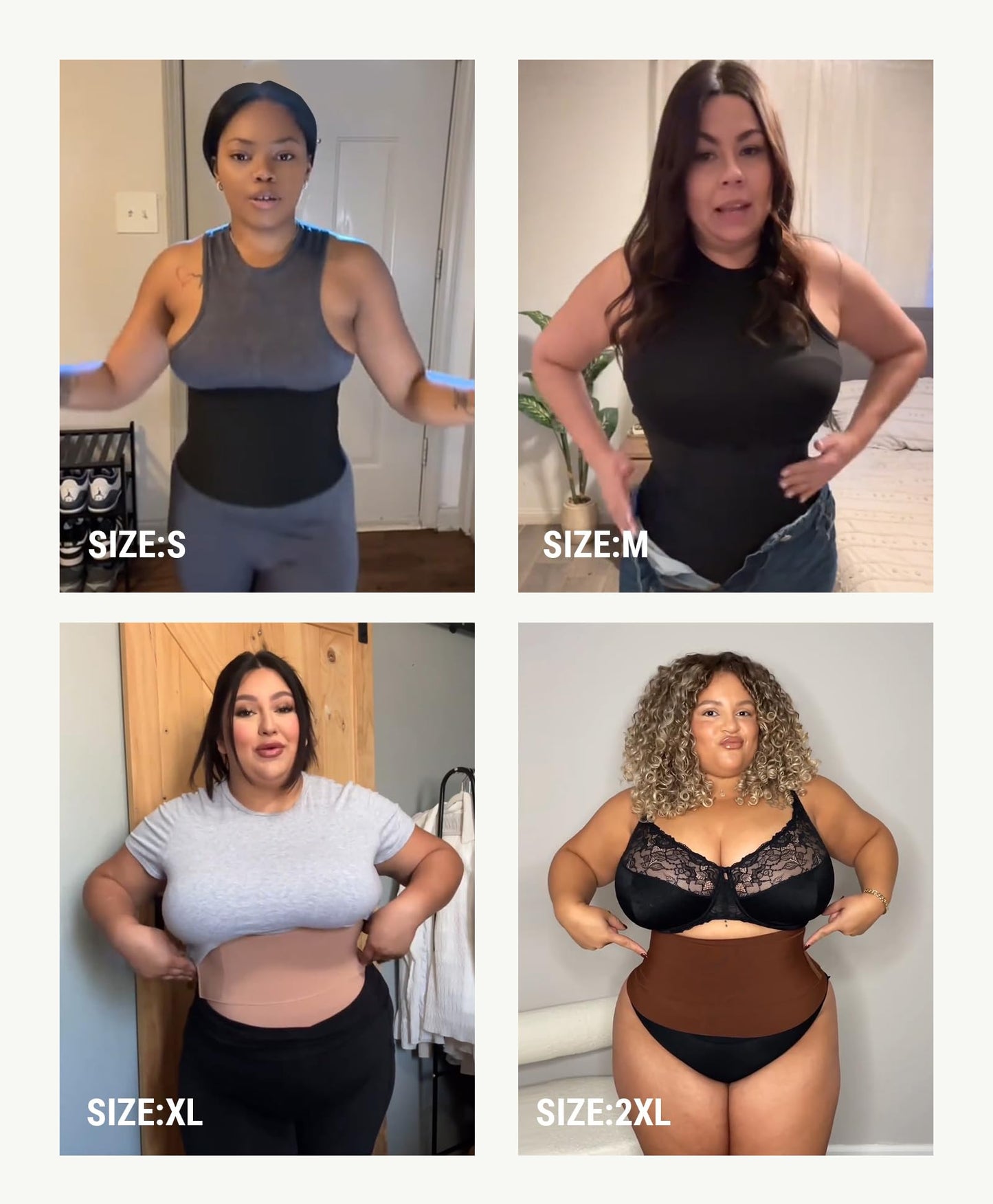 FeelinGirl Waist Trainer Wrap for Women Belly Fat Black 10 FT