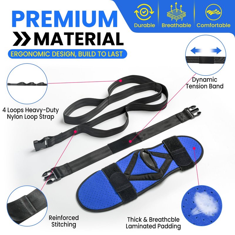 JNATER Knee Replacement Recovery Aids - Must Have Hip/Knee Surgery Recovery Equipment, Knee Rehabilitation Equipment for ACL PCL MCL Knee Surgery, Improve Mobility and Flexibility for Knee Pain
