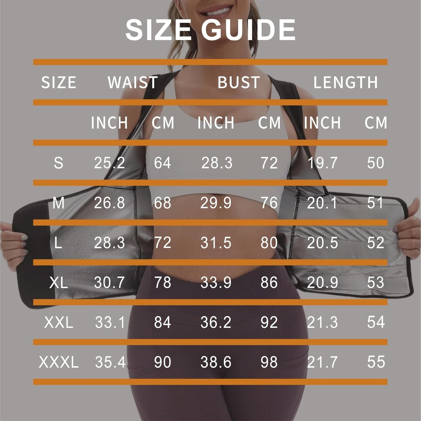Women's Sauna Vest Waist Trainer - Adjustable Sweat Shaper Tank Top for Gym & Yoga | Tummy Control
