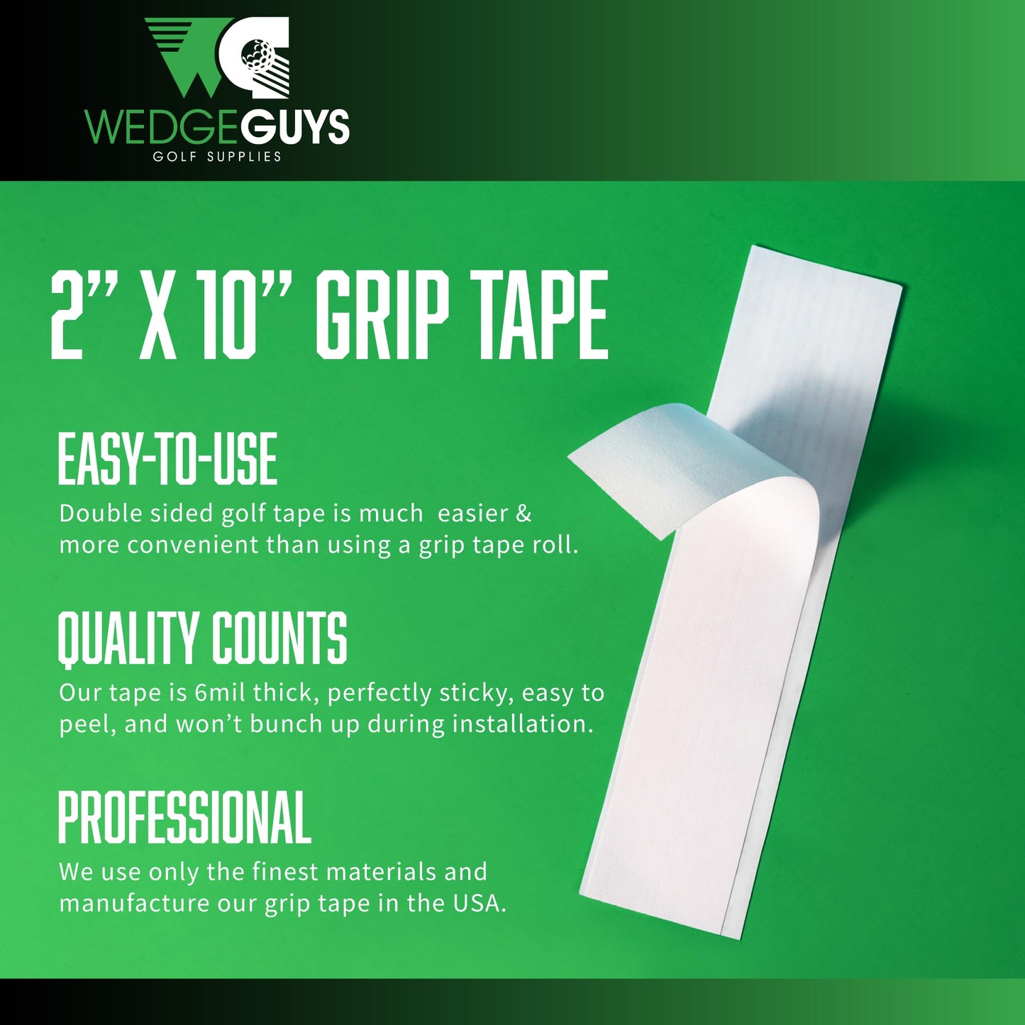 Wedge Guys Golf Grip Kits for Regripping Golf Clubs - Professional Quality - Options Include Hook Blade, 15 or 30 Grip Tape Strips, 5 or 8 oz Grip Solvent & Rubber Vise Clamp