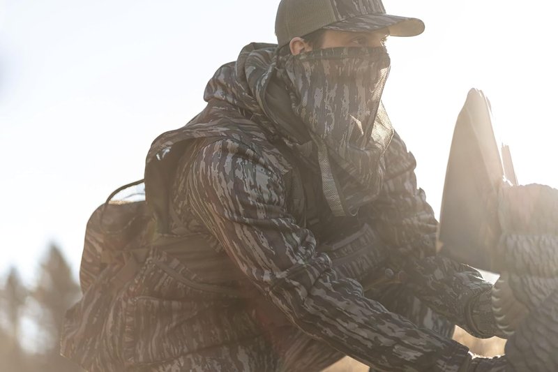 Camouflage Turkey Hunting Jacket for Men - BLOCKER OUTDOORS Finisher | Waterproof & Breathable