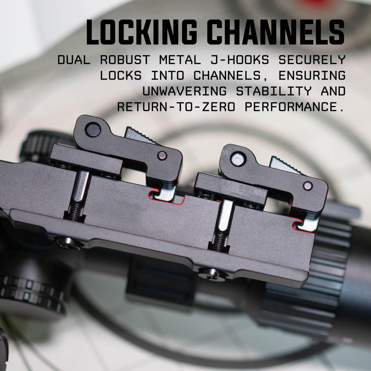 Monstrum Hypergrip Cantilever Scope Mount with Quick Release | 30 mm diameter