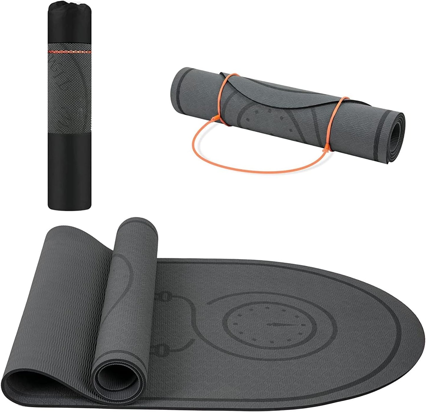 Jump Rope Mat - Non-Slip Indoor/Outdoor Exercise Flooring | 71"x63"x24" High-Density Shock Absorption