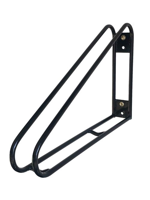No Lift Premium Heavy Duty Vertical Bike Storage - Simple & Secure Wall Mounted Rack - Garage & Commercial Use - Road & Mountain Bikes