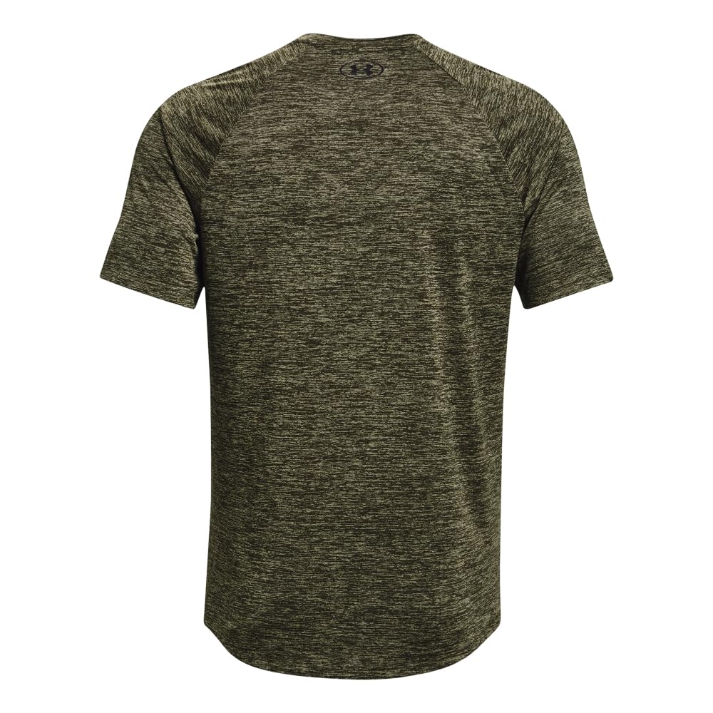 Under Armour Men's Tech 2.0 Short-Sleeve T-Shirt, (390) Marine OD Green / / Black, Large