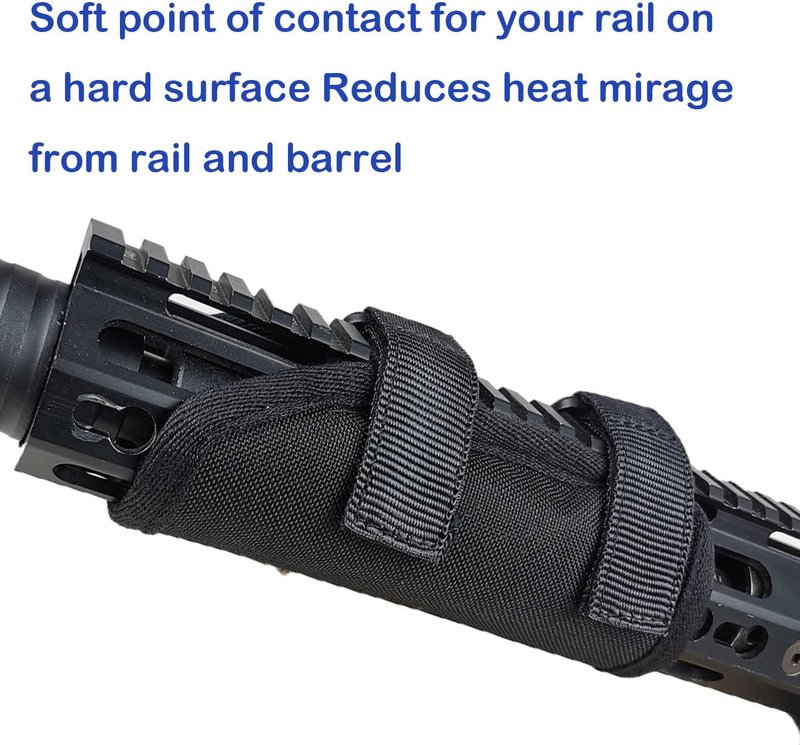 Rail Wrap - Heavy-Duty Heat Shield Gun Rail Cover for Quad & Larger Diameter Rails | Protective Gear