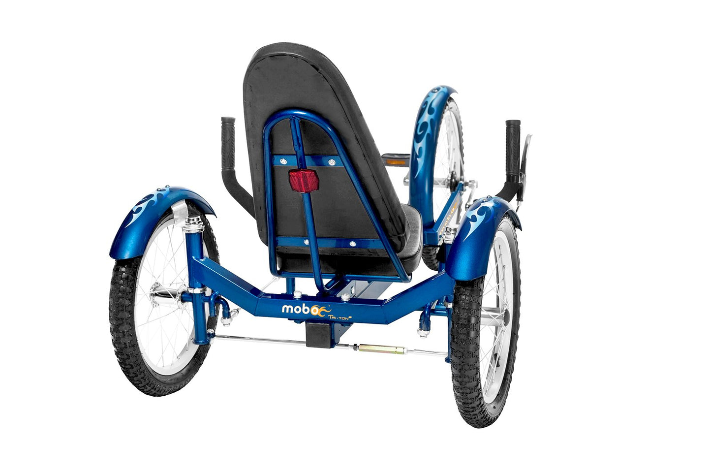 Mobo Cruiser Triton Pro Adult Recumbent Trike. Pedal 3-Wheel Bicycle. 16 Inches. Adaptive Tricycle for Teens to Seniors