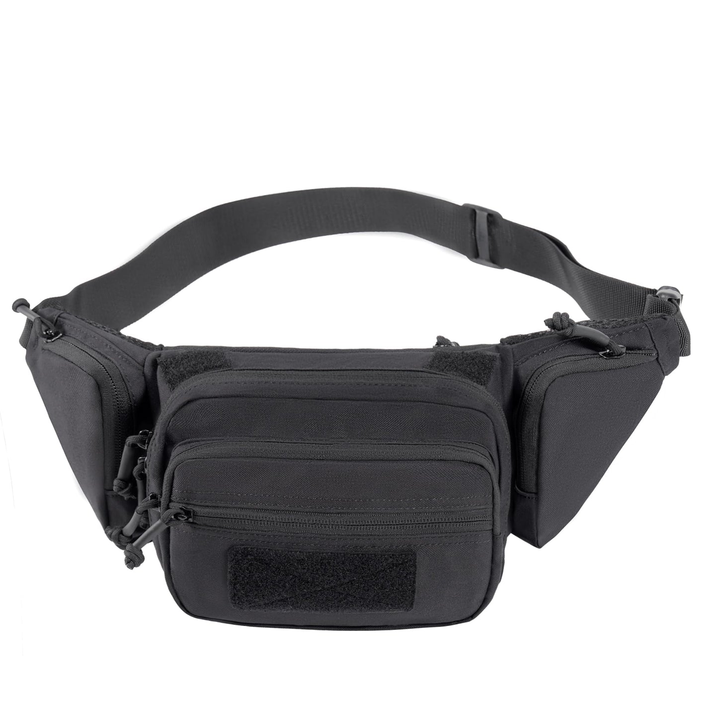 CLTAC CCW Tactical Fanny Pack for Concealed Carry, 500D Nylon Low Profile EDC Waist Bag with Pistol Holster & YKK Zippers, Everyday Carry Hip Pack (Range Green)