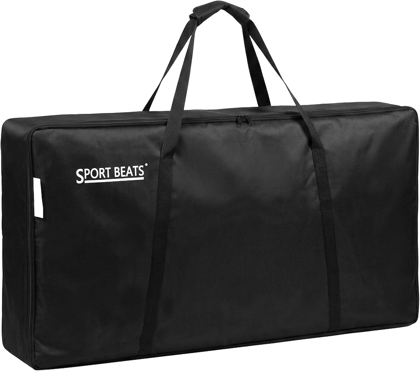 Cornhole Carrying Case - Heavy Duty 600D Oxford Storage for 2 Regulation Boards | Padded Strap, 48.5x24.5x9