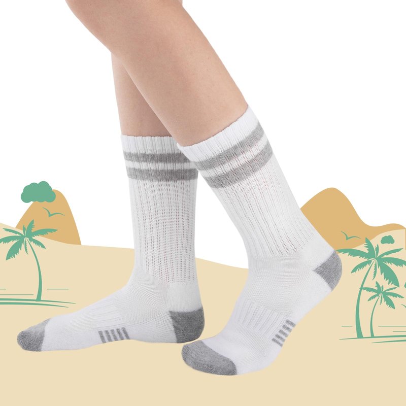 Comfoex 10 Pairs Boys Crew Long Athletic Socks for 4-6 6-8 8-10 Years Old Kids Calf Sports Half Cushioned