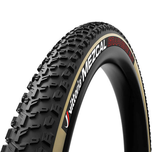 Vittoria Mezcal Mountain Bike Tires for Hardpack to Moderately Loose Conditions - Super Light Casing Cross Country Race XCR G2.0 MTB Tire (29x2.35)