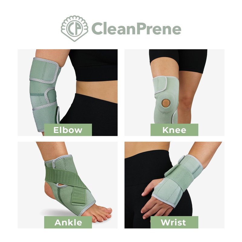 CleanPrene Wrist Splint- Sustainable, Biobased Wrist Support Brace- One Size, Fits Left or Right Wrist