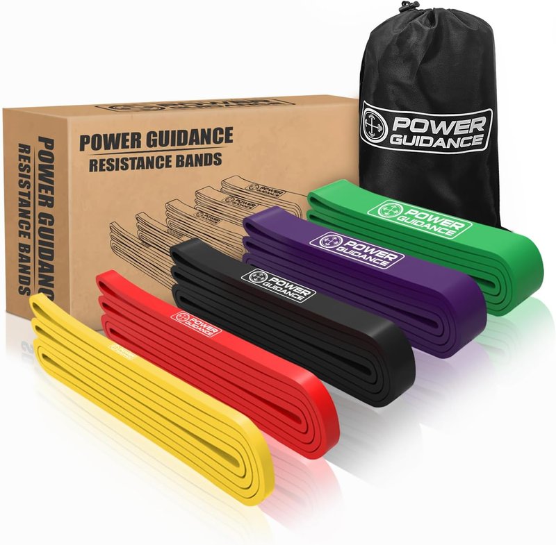Pull Up Assist Bands - Heavy-Duty Stretch Resistance Bands for Powerlifting & Mobility | Ideal for Strength Training