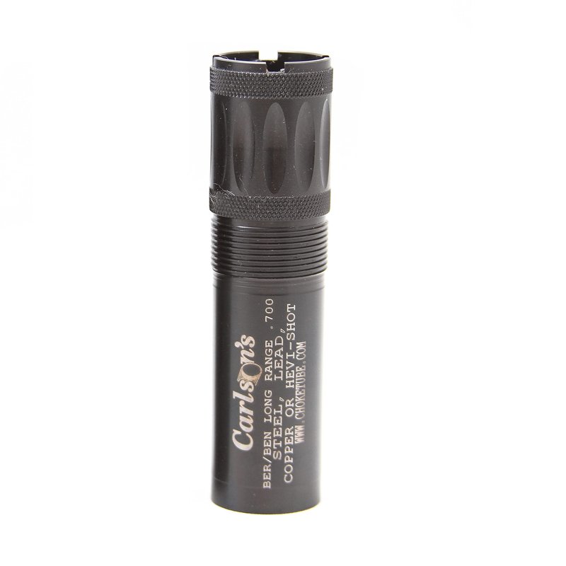 CARLSON'S Choke Tubes 12 Gauge Compatible for Beretta Benelli Mobil [ Long Range | 0.700 Diameter ] Blued Steel | Cremator Non-Ported Waterfowl Choke Tube | Made in USA