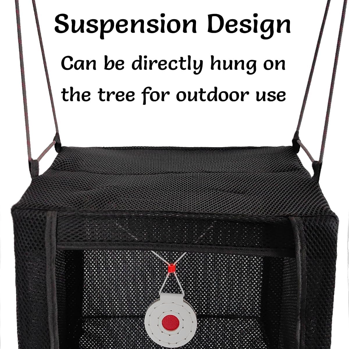 Target Box Practice Game - Wear-Resistant Anti-Slingshot Bulls Eye Silencer | Ideal for Competitive Shooting