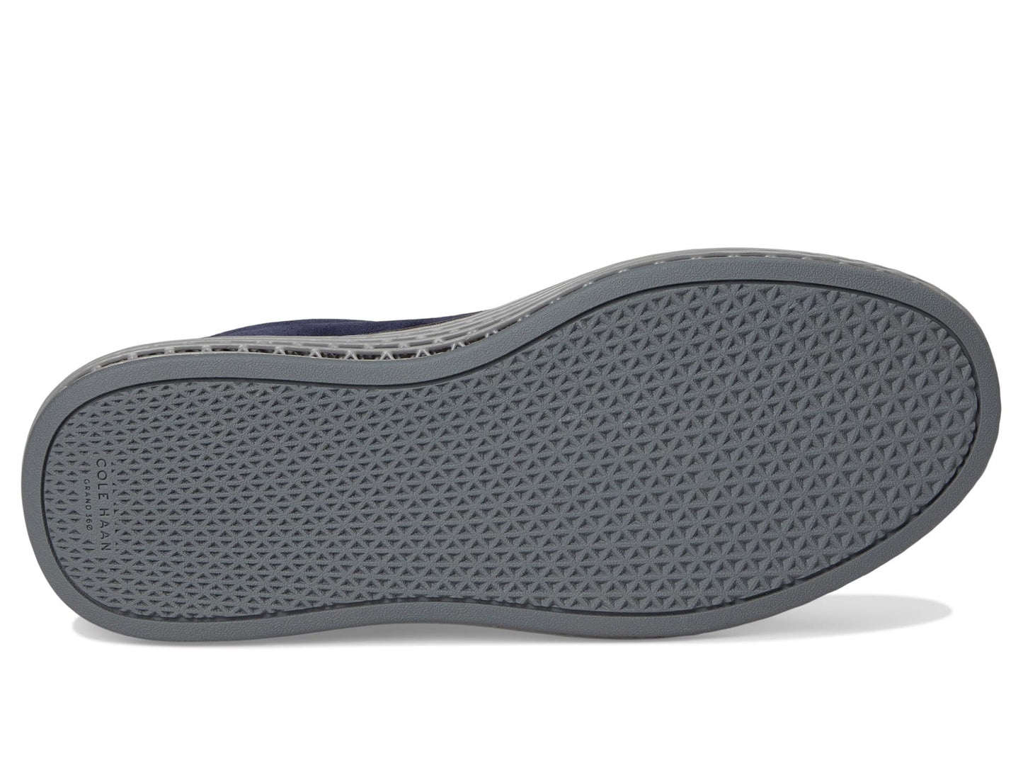 Cole Haan Men's Grandpro Court Skyweave Sneaker, Midnight Moon Suede/Raven, 13-W US