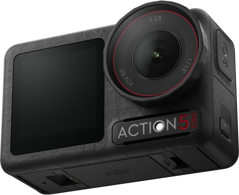DJI Osmo Action 5 Pro - 4K Waterproof Action Camera with 40MP, Stabilization & 128GB Memory Card | 50-Piece Accessory Kit