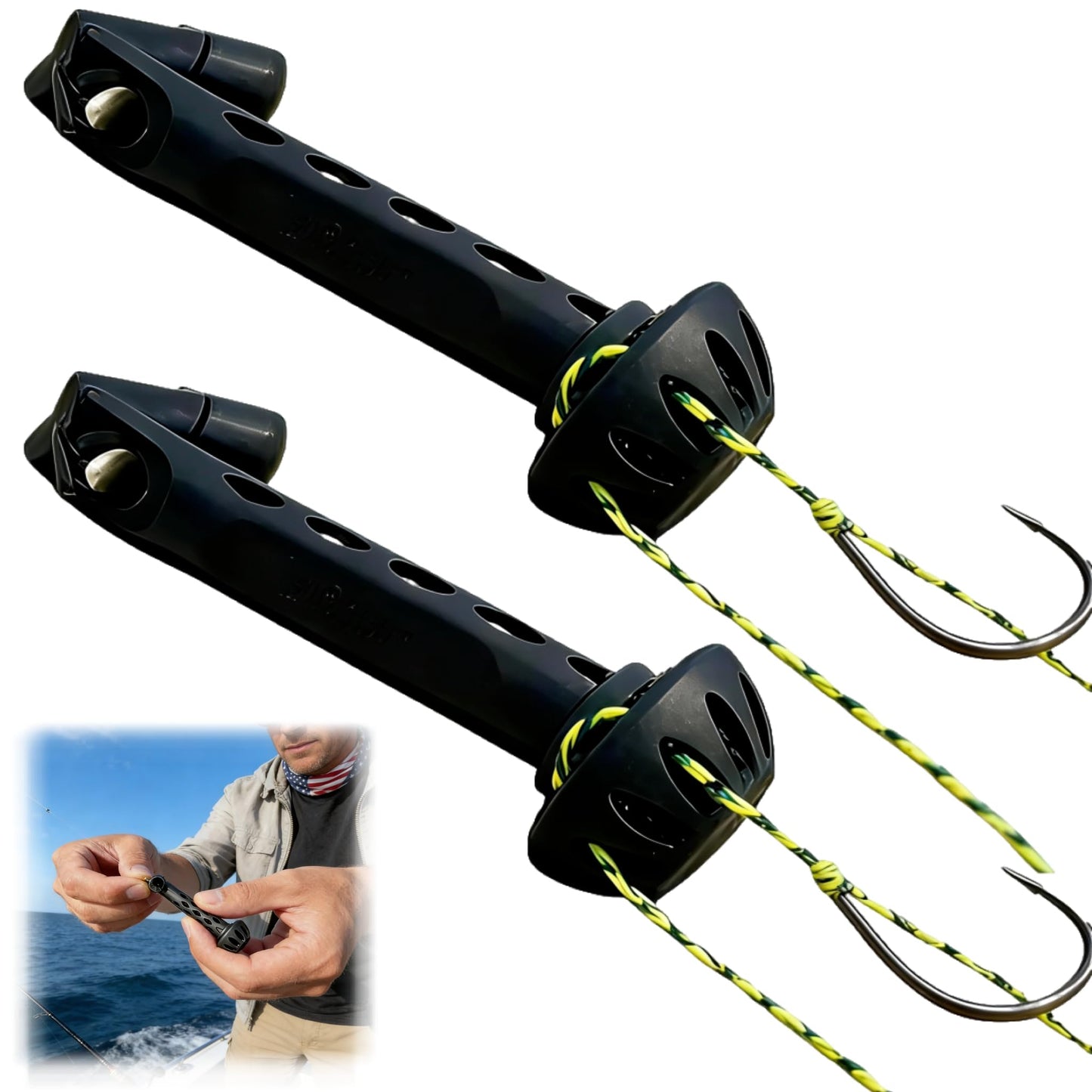 Fly Roost Magnetic Fly Threader, Magnetic Fly Threader, Fly Roost 2.0 Magnetic Rigging Tool, Universal Knot Helper Knot Assist for Threading Hooks, Fishing Accessory to Easily Rig Small Flies.