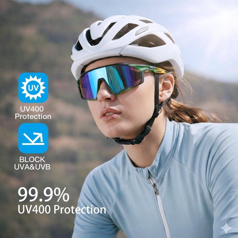 Cyxus Snow Shoveling Goggles for Men, Polarized Anti-Fog Windproof UV400 Protection Winter Gear Work P1570