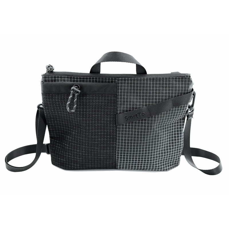 Sling Bag for Men Women, Compact Crossbody Bag with Water Bottle Holder, Water Resistant Small Shoulder Pack for Travel, Commute, Day Trip, Fits Mini Tablets up to 8.3", Anti-Theft Chest Pack