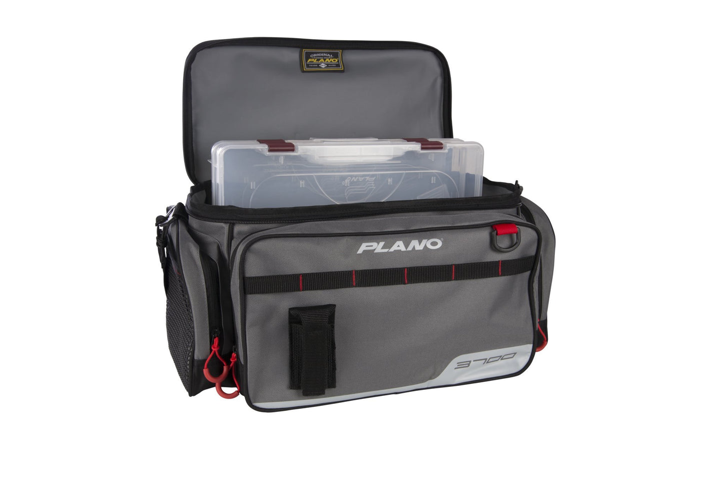 Plano PLAB37110 3700 Size Tackle Case, Grey, Premium Tackle Storage