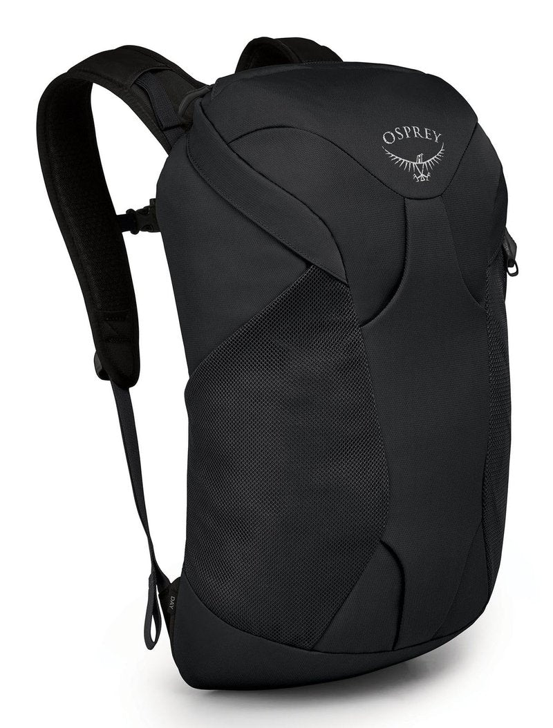 Osprey Farpoint Fairview Travel Daypack for Men and Women, Black