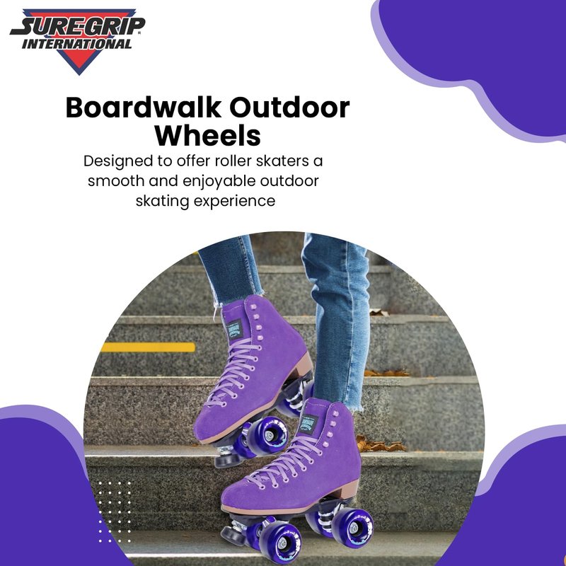 Sure Grip Boardwalk Outdoor 65mm wheels set of 8