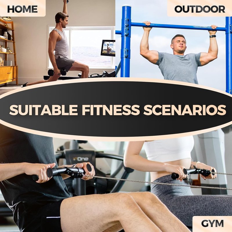 Weight Lifting Gloves - Anti-Slip Rubber Grips for Men & Women | Perfect for Dumbbells, Deadlifts, and Pull-Ups