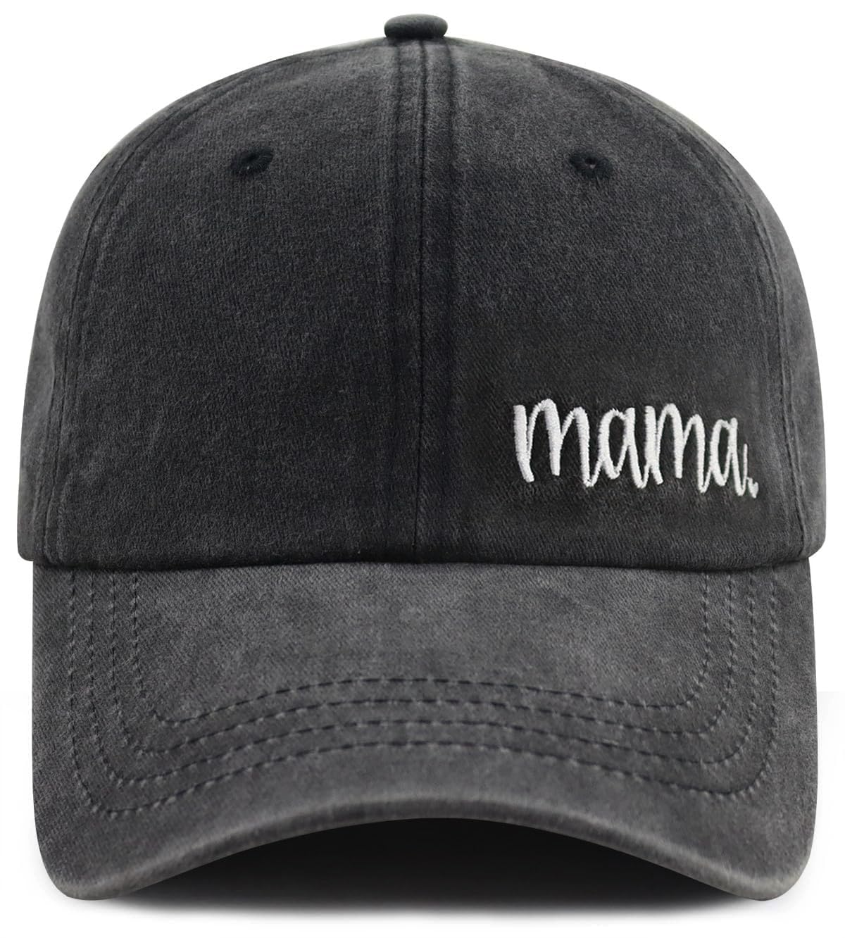 Goyklrb 2PCS Mama and Mini Hats, Mom and Daughter Outfits Baseball Cap, Funny Embroidered Mom and Son Matching Outfits Cap for Mama Mommy Women Kids Child