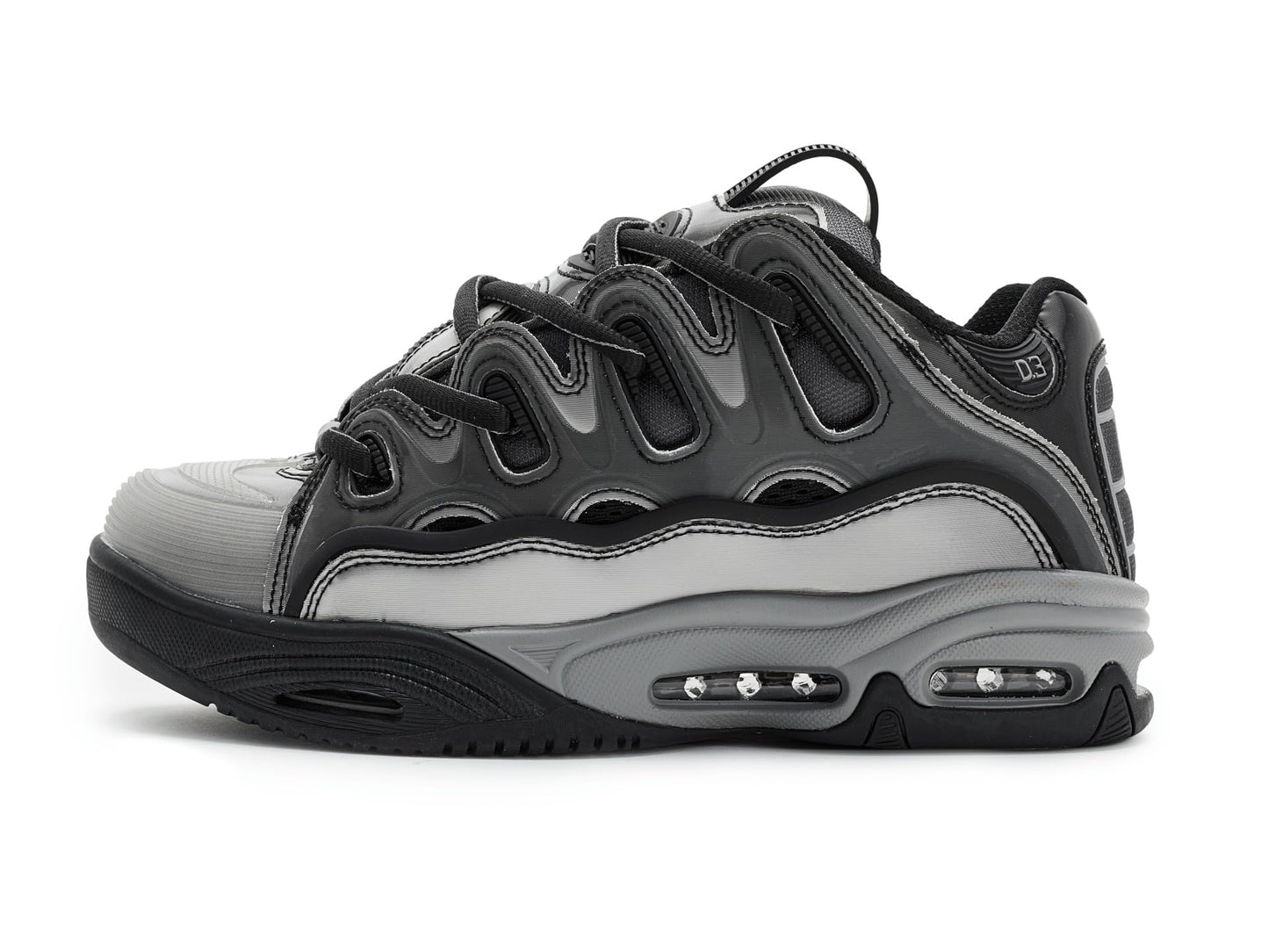 Osiris Mens D3 2001 Silver/Black/Holo 11 Medium