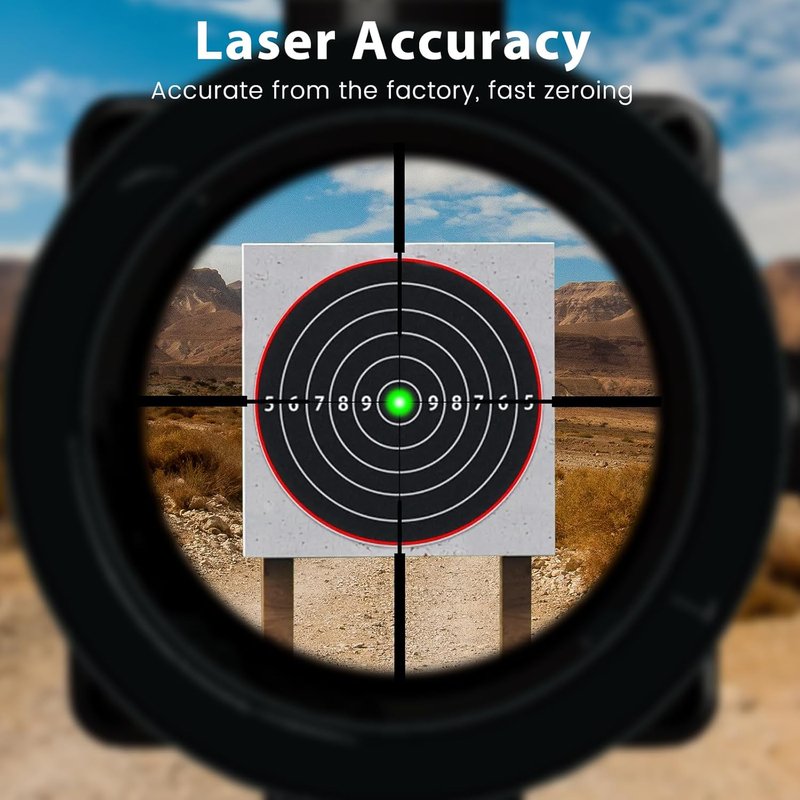 USB Rechargeable Green Laser Bore Sight Kit - 64 Adapters for 0.17 to 12GA Calibers | Precision Alignment Tool for Guns, Rifles, and Pistols