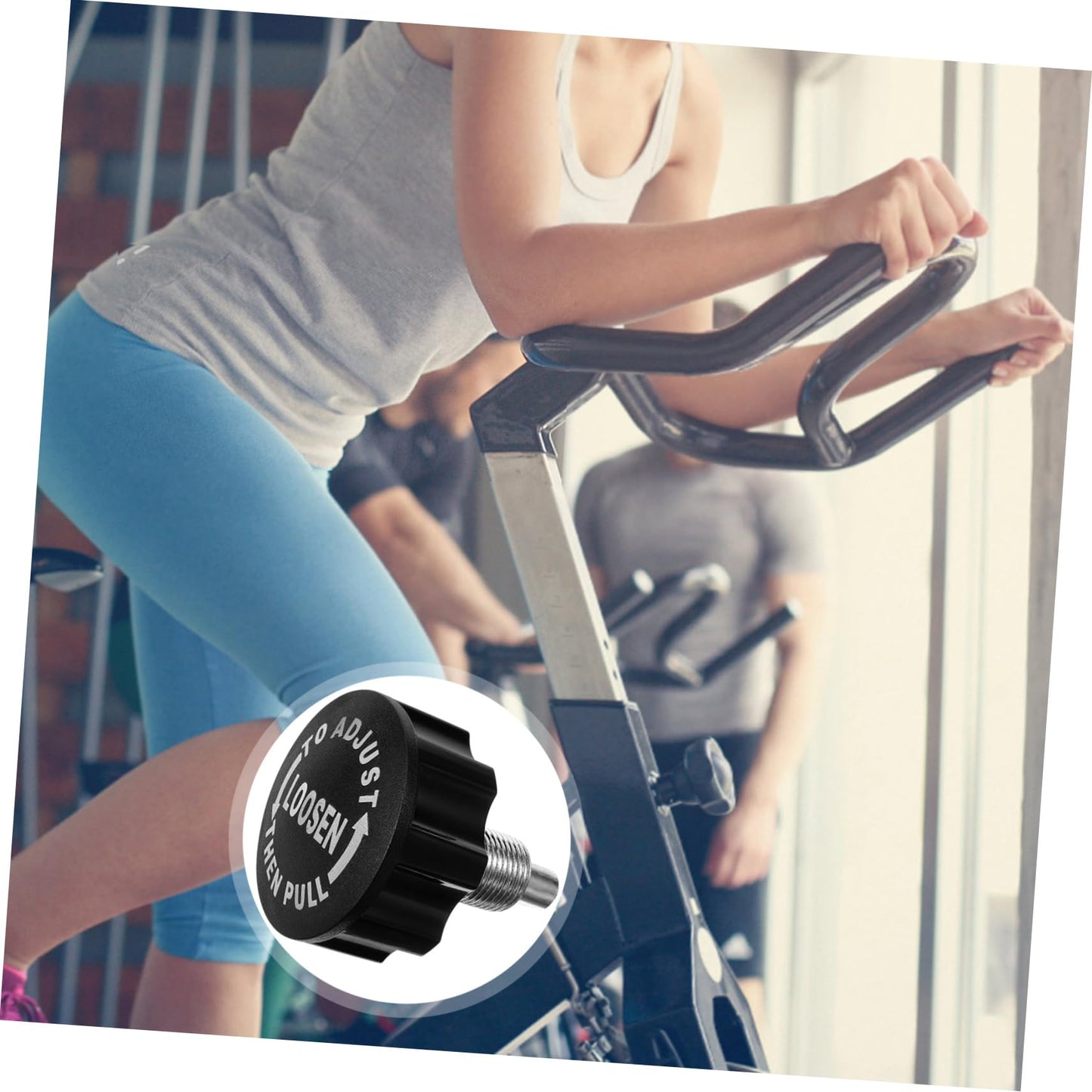 BESPORTBLE Fitness Pull Pin Knob for Exercise Equipment Rotating Replacement Part for Gym Machines Stylish Design Easy Installation for Versatile Use Compatible with Exercise Bikes Gymnastics Bars