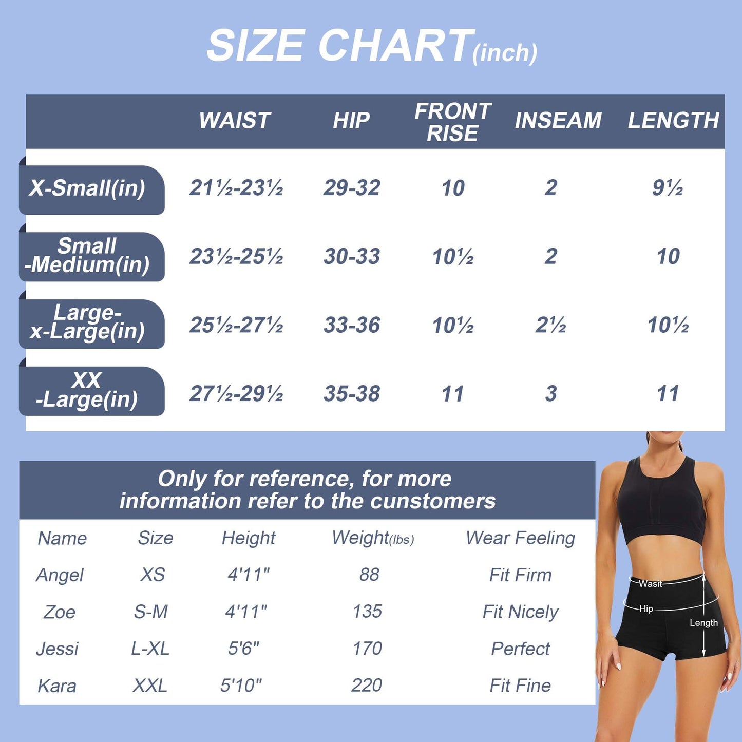 CAMPSNAIL Workout Biker Shorts Women - 3" High Waisted Tummy Control Spandex Booty Volleyball Gym Shorts for Yoga Dance