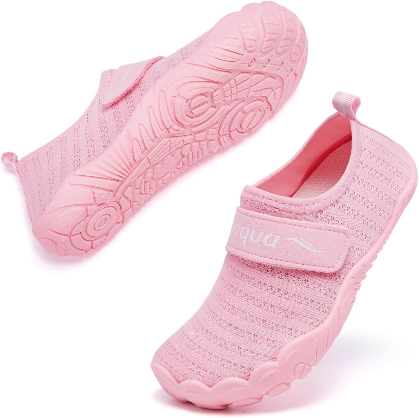 Kids Water Shoes - Non-Slip Breathable Swim Shoes for Beach & Pool | Quick Dry Lightweight Aqua Footwear (Little Kid/Big Kid)