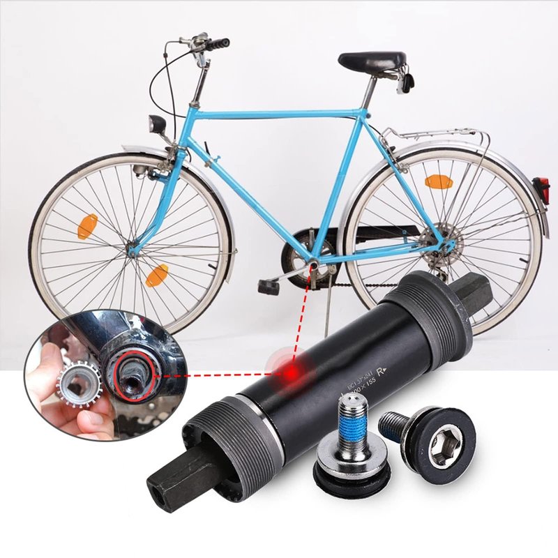 "POENVFPO Bicycle Brake Clamp, Lightweight Aluminum Alloy Secure U-Shape Cycling Lever Mount with 2 Holes Fixed Ring for Mountain Bikers Road Cyclists Commuters Off-Road City Riding"