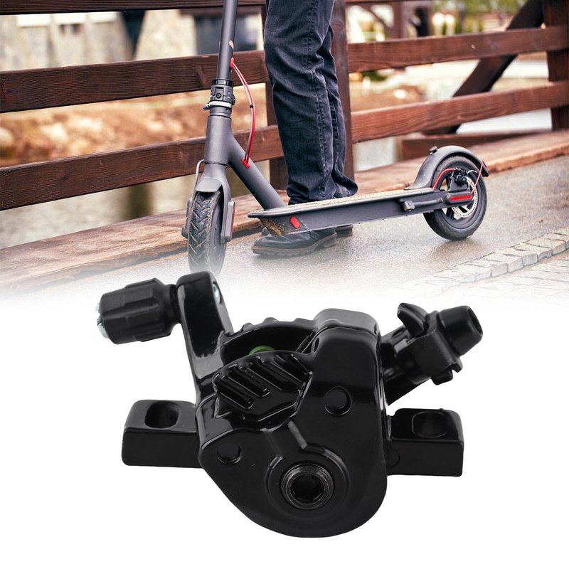 VBESTLIFE Scooter Disc Brake Caliper, Electric Scooter Brake Right Side Caliper Replacement Parts Mechanical Brake Disc Accessory