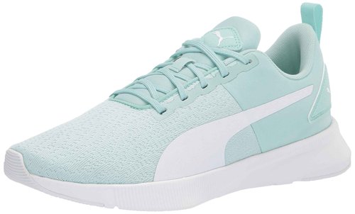 PUMA Women's Flyer Runner Running Shoe, Femme Eggshell Blue-White, 10