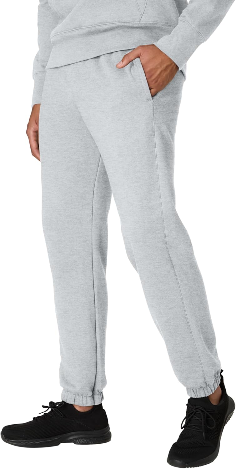 Hanes Men's Jogger Sweatpants - Heavyweight Fleece with Pockets | 30" Inseam